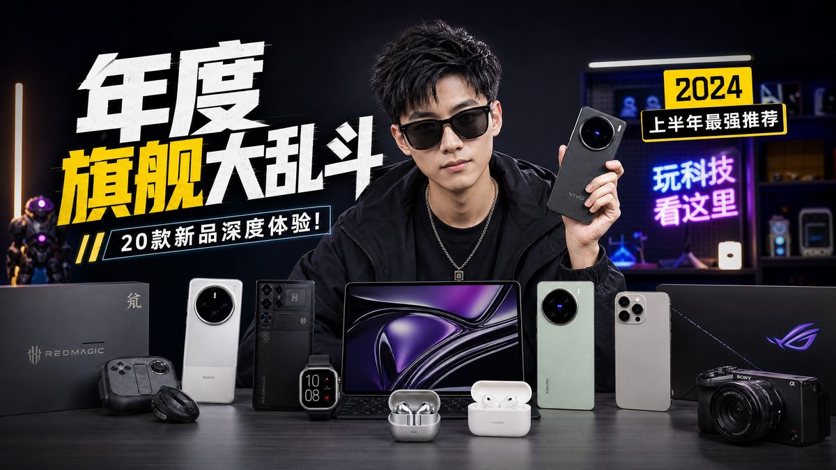 数码科技评测视频 - 小小绘
